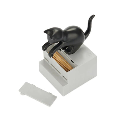 Balvi Frisky Toothpick Holder – Cute Cat-Shaped Dispenser for Kitchen and Dining Room – Fun and Functional Tabletop Accessory -Holds Standard Toothpicks – Porta Palillos