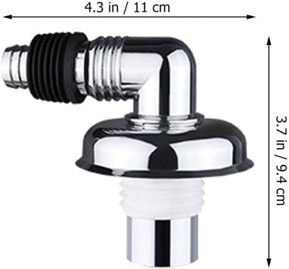 PVC Washing Machine Accessories, Washer Machine Coupler, Fitting Drain Backflow Preventer, Dedicated Floor Drain Cover