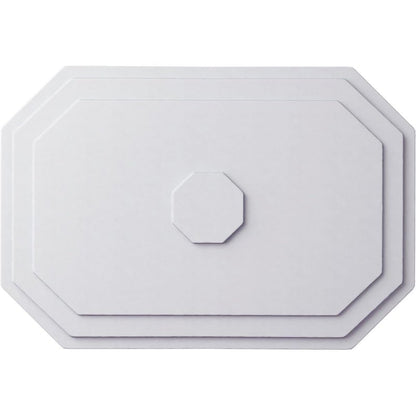25 1/4"W x 17 1/4"H x 1 3/4"P Felix Ceiling Medallion