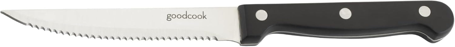 GoodCook Everyday Steak Knives | 4pk, Full-Tang