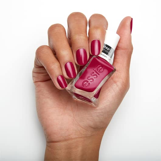 Essie Gel Couture Longwear Nail Polish Kit, Sheer Nude Pink, Fairy Tailor + Top Coat, 0.46 fl oz each