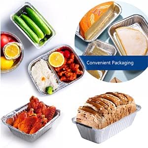 30 Pack 1Lb Mini Loaf Pans, Heavy Duty Disposable Aluminum Foil Bread Tins, Standard Size - 6" X 3.5" X 2.5"