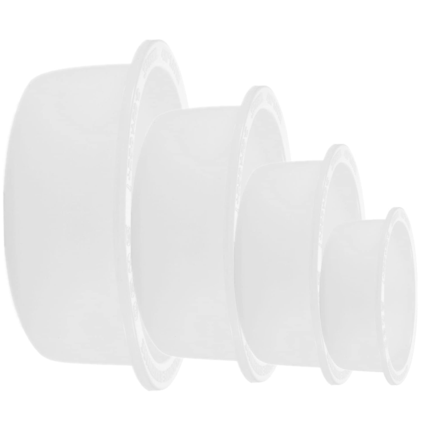 4 Deep Silicone Molds for Resin - Round Molds 3" x 2" in, 5" x 2" in, 7" x 2" in, 9" x 2" in - Epoxy Resin Molds for Flowers Preservation