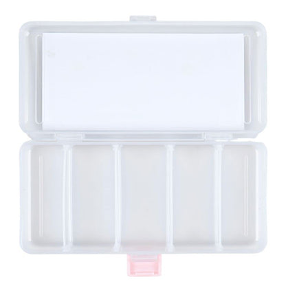 Craft County Clear Organizer Box with 5 Sets of Five Stackable Jars with Lid – 31 Pieces – Great for Diamond Art, Beads, Findings, Saving Space, and More!