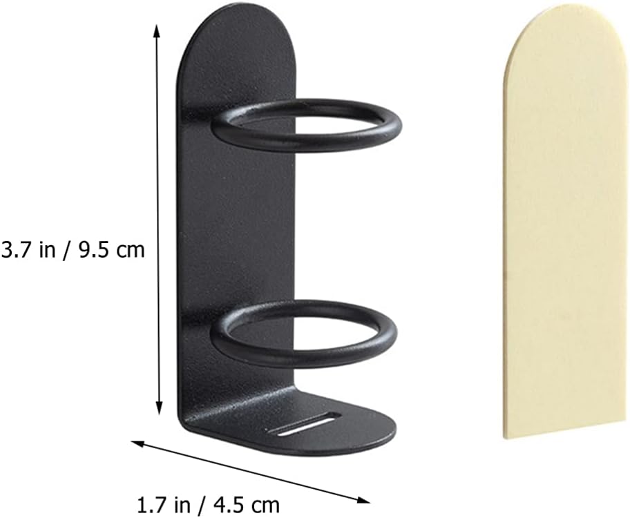 DOITOOL 2pcs Wall Mounted Shelves Toothbrush Holder Rack Organizer for Bathroom Vanity Countertops Office Electric
