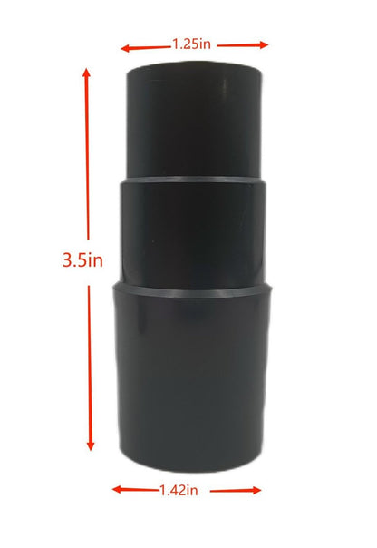 Plastic Vacuum Converter Reducer Attachments Fits Vacuum Cleaner， 1-3/8" to 1-1/4", 2-1/2" to 1-1/4", 1-1/4" to 1-3/8" to 1-1/2"（6 Pieces）