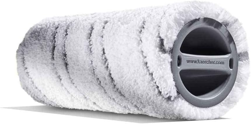 Karcher FC Floor Cleaner Microfiber Multi-Surface Replacement Roller, 2-Pack, Grey