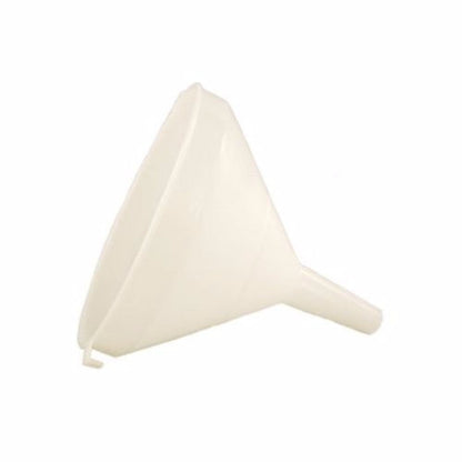 Learn To Brew 2534 Home Brew Funnel, 10" with Anti Splash Screen, White