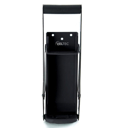Premium Can Crusher for Recycling and Bottle Opener - 16 Oz and 12 Oz Can Crusher for Aluminum Cans, Heavy-Duty Wall-Mounted Soda Can Smasher, Mounting Screws Including (Black)