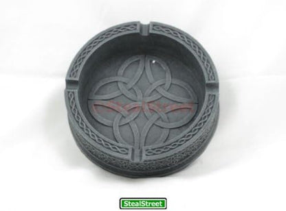 Celtic Ashtray, Smoke Collectible Tribal Decoration Statue