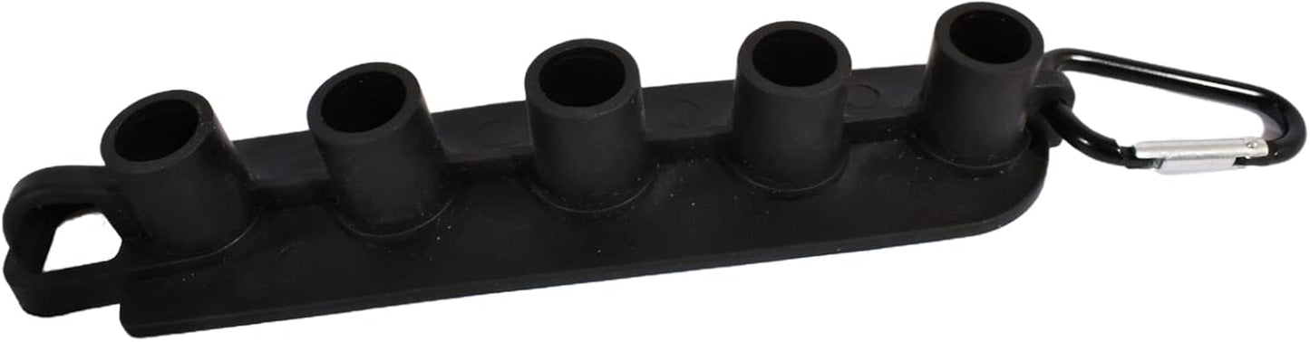 xiangxu 1/4" Quick Connect Pressure Washer Nozzle Holder Set, Durable Plastic with 5 Pcs Holes
