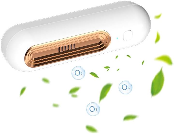 USB Fridge Deodorizer, Rechargeable Portable Refrigerator Purifier, Freshener Odor Eliminator for Car, Closet, More