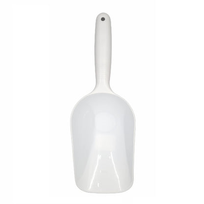 Handy Housewares Jumbo Plastic Scoop - 12" Large Food Scoop for Flour, Sugar, Cereal, Pet Food, Gardening (3 Pack)