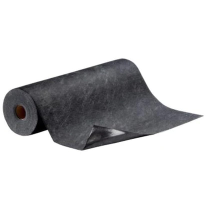 PIG Grippy Floor Mat | Industrial Entrance Mat with Adhesive Backing | 3' x 100' Mat Runner | Black | GRP36200-BK