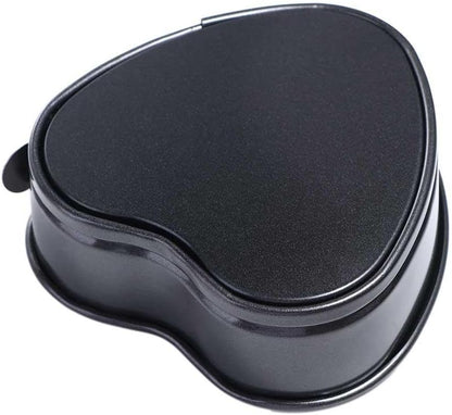 Heart Shaped Springform Cake Mold Pan, Nonstick Bakeware with Removable Loose Base for Cake Baking