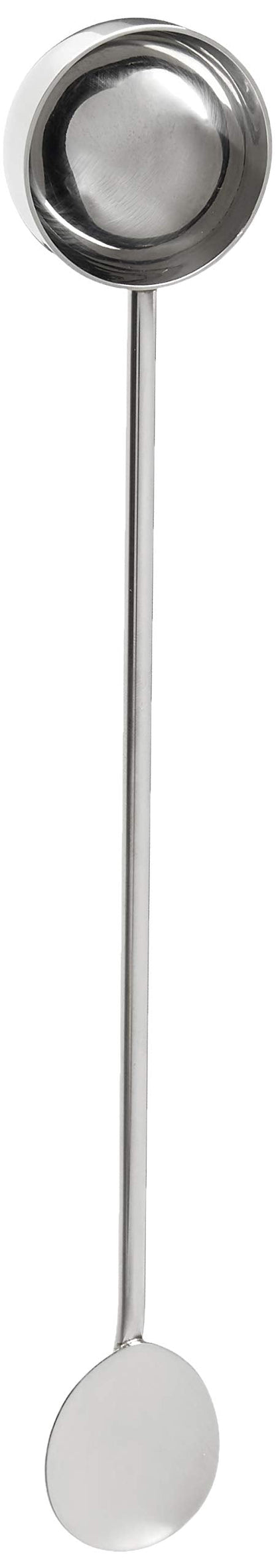Frieling Double-Walled Stainless-Steel French Press Coffee Maker, Brushed, 44 Ounces Plus 18/10 Stainless Steel Coffee Scoop/Stirrer, 2 TBLS