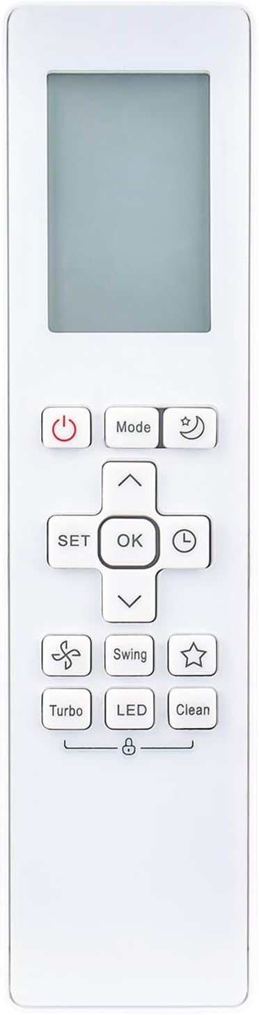 AIDITIYMI RG10B(G)/BGEF Universal AC Remote Control Compatible with Midea Samsung Air Conditioners