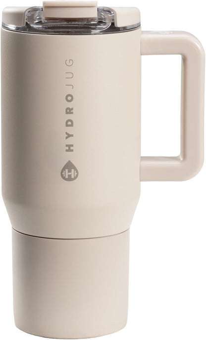 20 oz HydroJug Coffee Traveler - Leak-Resistant, Ceramic-Lined Insulated Travel Coffee Mug for Hot or Cold Drinks