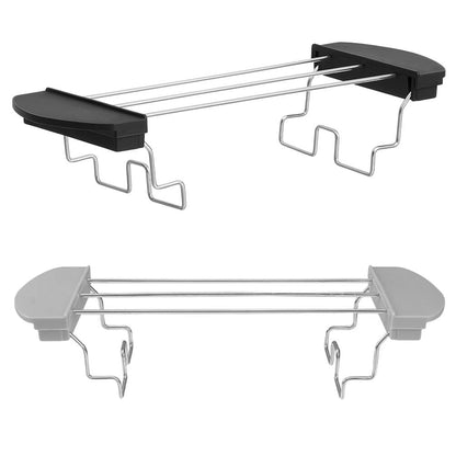 Kichvoe Toaster Warming Rack 2-Pack Stainless Steel Bread Slice Holder Sandwich Rack Universal Toast Machine Accessory Compact 10.23X3.62X0.78In Kitchen Use