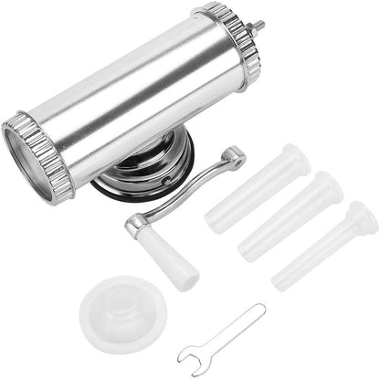 2 LB Food Grade Stainless Steel Vertical Sausage Stuffer Maker Sausage Filler Meat Pork Filler for Home & Restaurant