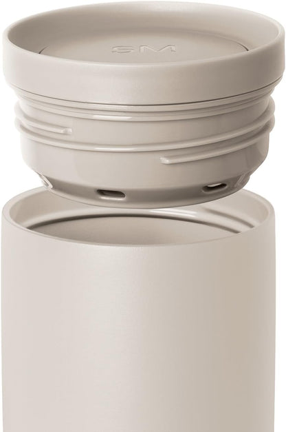 360 16oz Simple Modern Travel Coffee Mug Tumbler with Lid | Ceramic-Lined Insulated Stainless Steel Cold Brew Iced