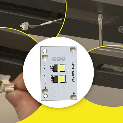 DA41-00676J LED Light Board for Samsung Refrigerator Assembly Lamp Replaces PS11732779 AP6000168