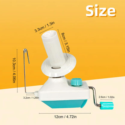 Yarn Ball Winder, Convenient Yarn Winder for Yarn,Yarn Swift and Ball Winder Combo with Easy Installation for Yarn Storage + 53 Pieces Stitch Knitting Needles + 1 Pieces Scissors