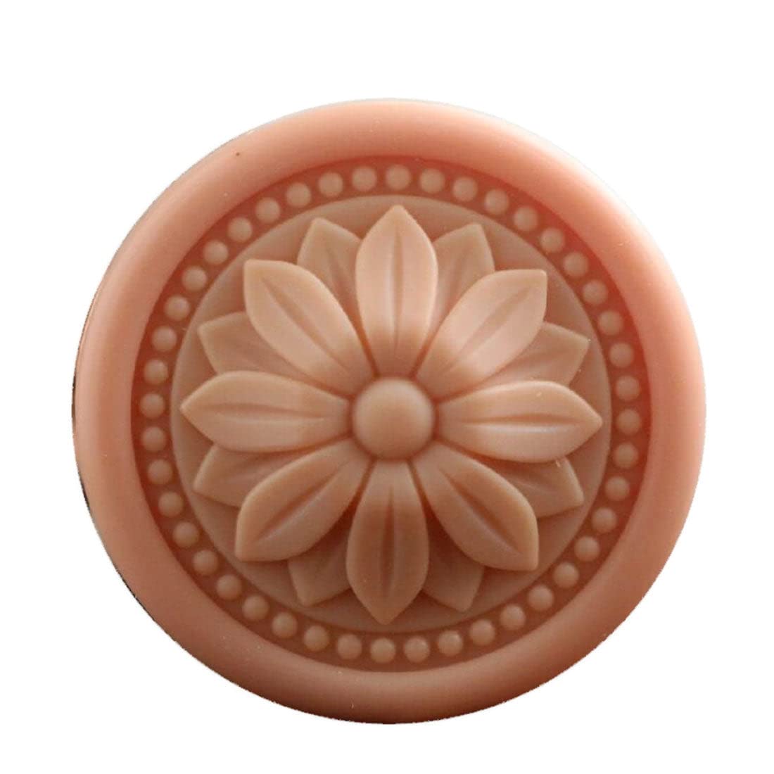 Silicone Bath Bomb Mold Soap Making Mold Handmade Craft DIY Wax Resin Plaster Clay Mould Flower (14262-B)