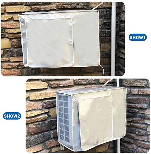 Air Conditioning Cover, Waterproof Dustproof Outdoor Window AC Unit Mini Split System Cover