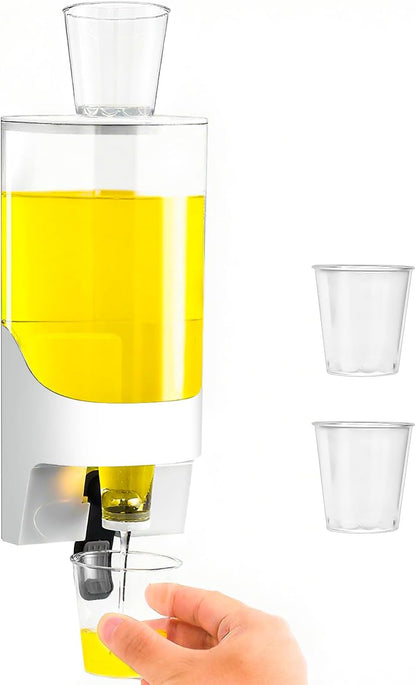 VEGEVIGI 30.5OZ ZOBONETI Automatic Mouthwash Dispenser for Bathroom, Wall Mounted Mouth Wash Dispensers, Hanging