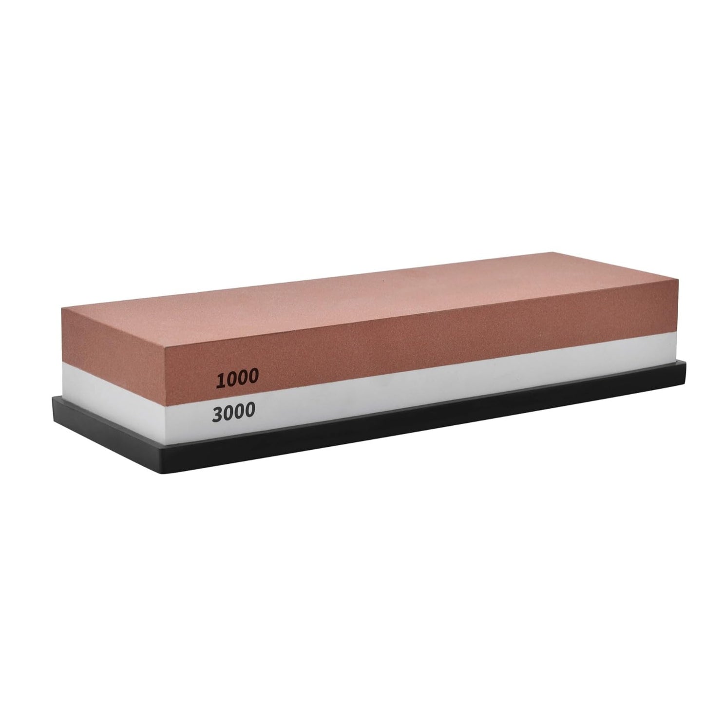 Klaus Meyer Premium Whetstone Knife Sharpening Stone 2 Side Grit 1000/3000 Waterstone- Whetstone Knife Sharpener- NonSlip Silicone Base
