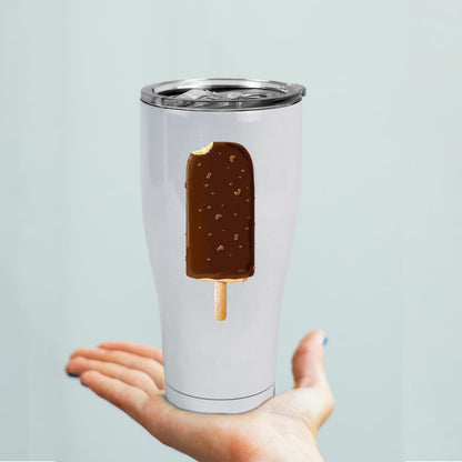 MAIKESUB 4 Pack Sublimation Blank Tumbler White 30 OZ Stainless Steel Waist Cup With Lid Vacuum Insulated Tumbler Double Wall Coffee Mugs