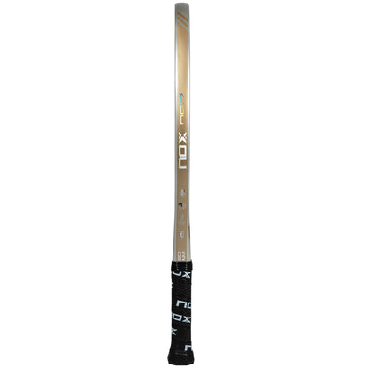 Beach Tennis Racket NG17 Luxury 2023 | High-Performance Beach Tennis Paddle | 18K Aluminized Carbon w/HR3 Black Eva Core | Exclusive Spin & Dynamic Composite Structure | Rough Surface for Extra Spin