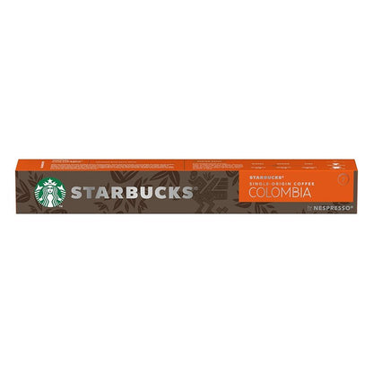 Starbucks by Nespresso, 120 Capsule Box, All Flavors (120-count single serve capsules, compatible with Nespresso Original Line System) (Colombia)