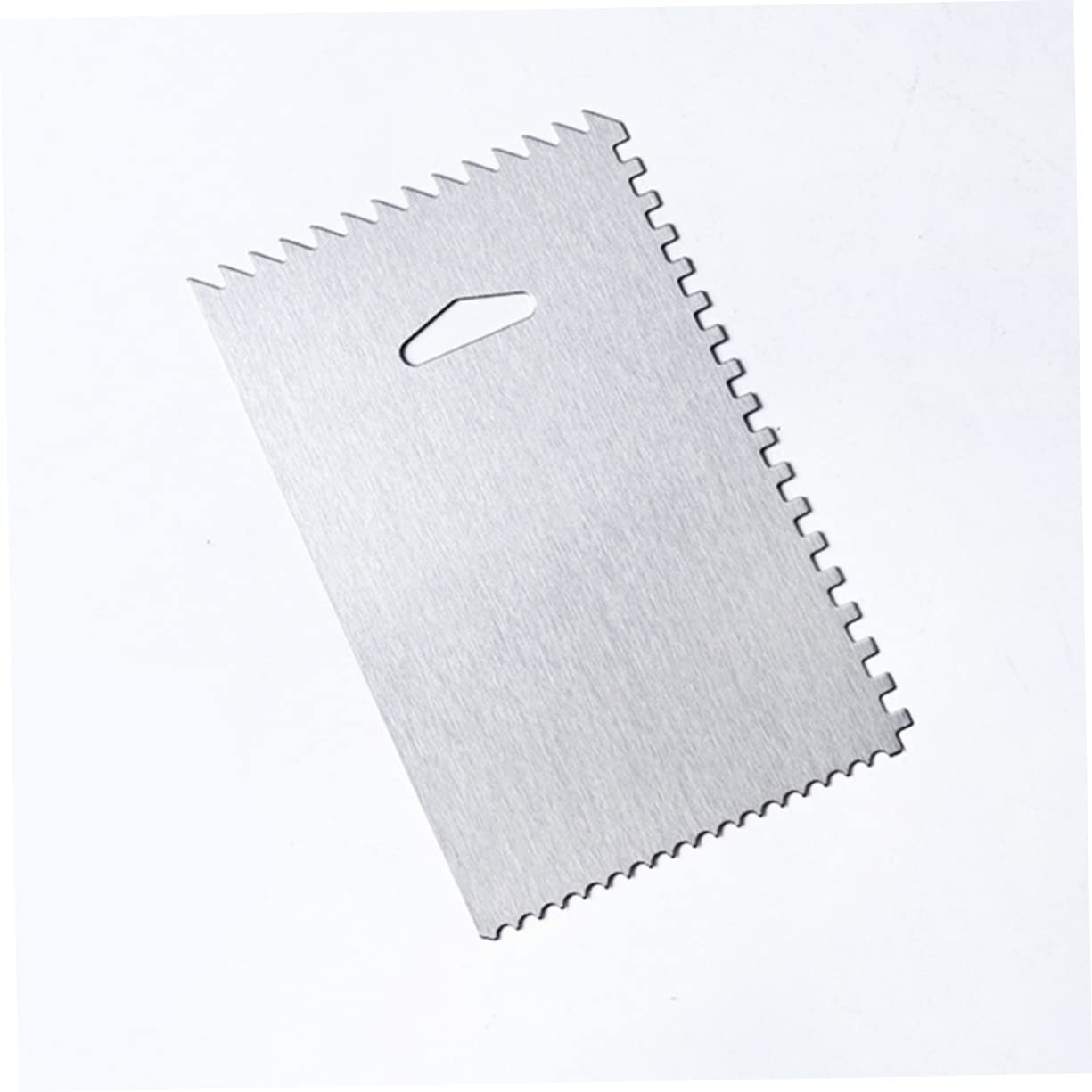 KICHOUSE 4-Piece Cake Scraper Set Stainless Steel and Aluminum Baking Supplies Kitchen Gadget for Smooth Cake Decorating and Frosting
