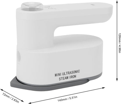 Skiennix Travel Steamer - Cordless Portable Mini Iron with 2 Temperature Settings | Ideal for Home & Travel