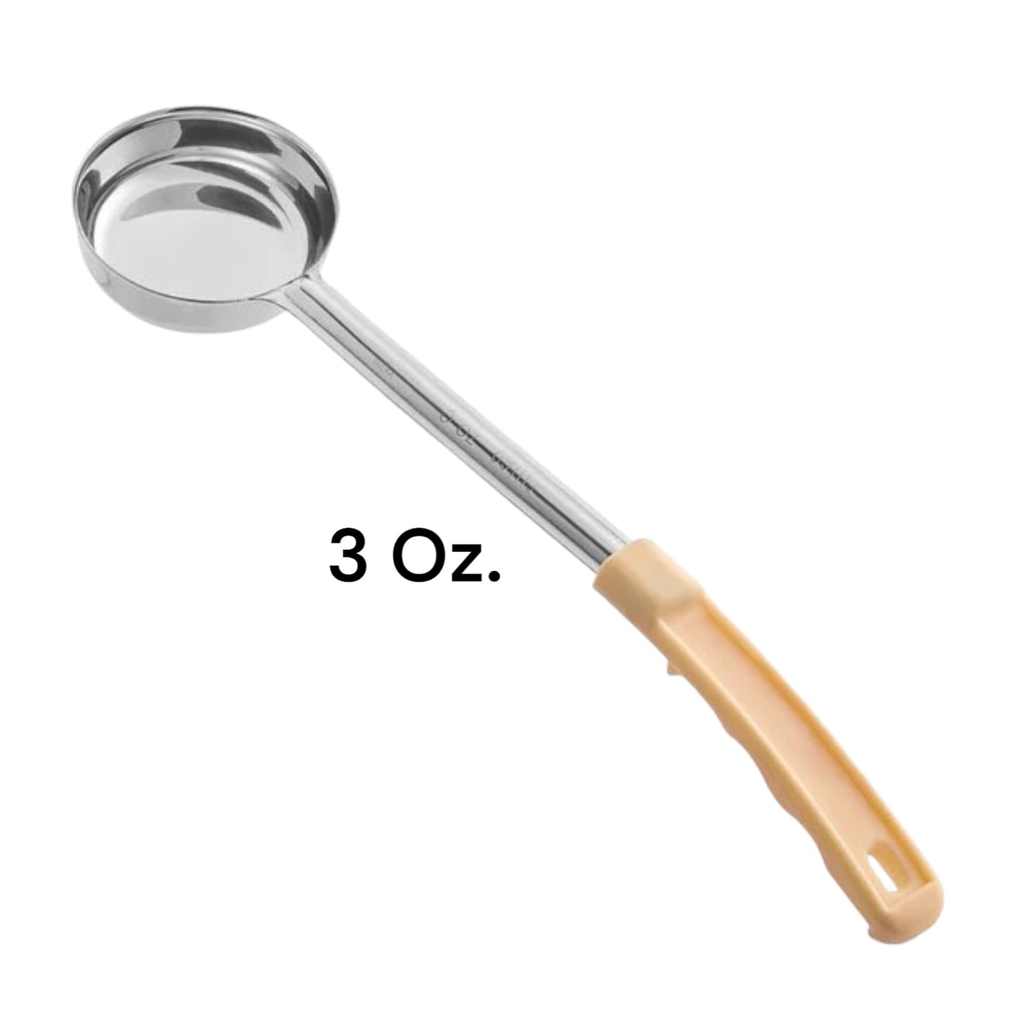 Portion Control Ladles Serving Spoons, Measuring Serving Utensils, for Restaurants, Busy Kitchens, Bariatric Surgery, Weight Loss, 1oz 2oz 3oz 4oz Color Handles Spoodle - Set of 4