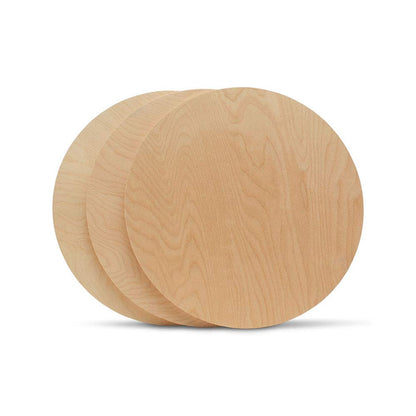 Wood Circles 13 inch 1/2 inch Thick, Unfinished Birch Plaque, Pack of 1 13 inch Wood Circle for Crafts and Blank Sign Rounds, by Woodpeckers