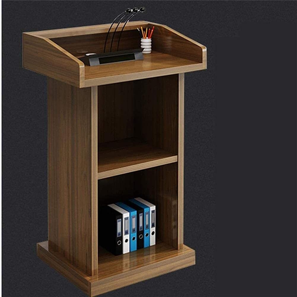 DHXIAMZ Acrylic Podium for Presentations and Events, Durable Design with Clear Visibility