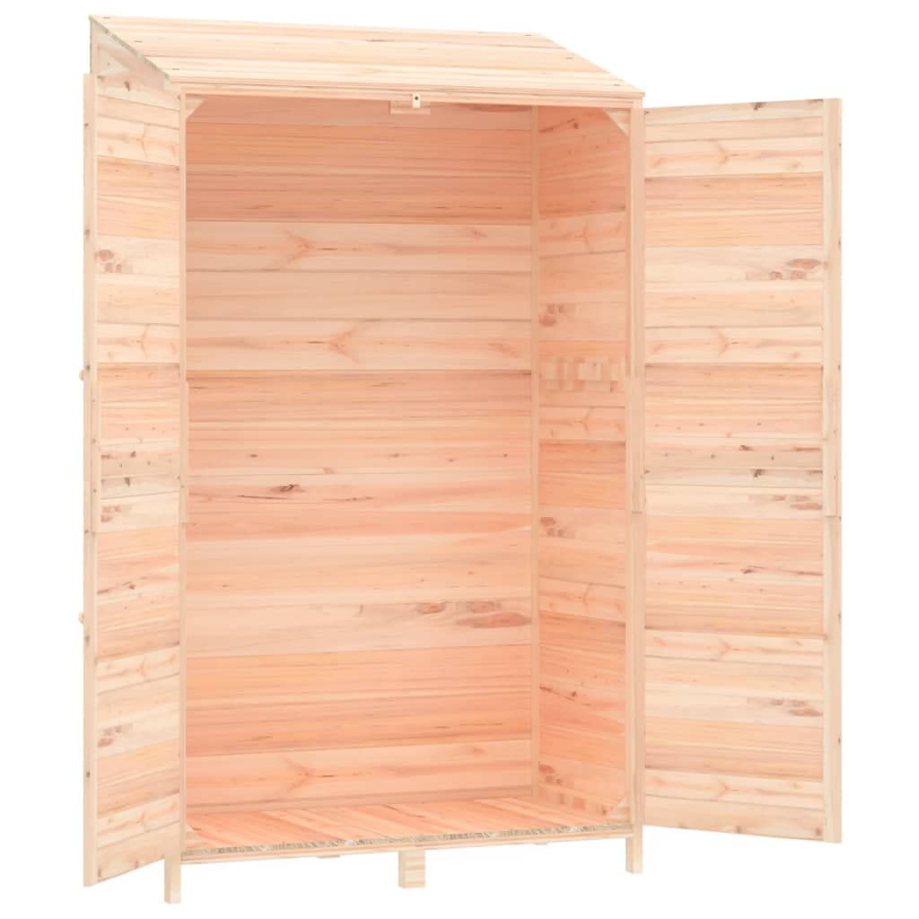 Outdoor Garden Shed, Wooden Storage Cabinet with Shelves for Backyard, Patio, and Garage Tools, 40.2 x 20.5 x 68.7 Inches