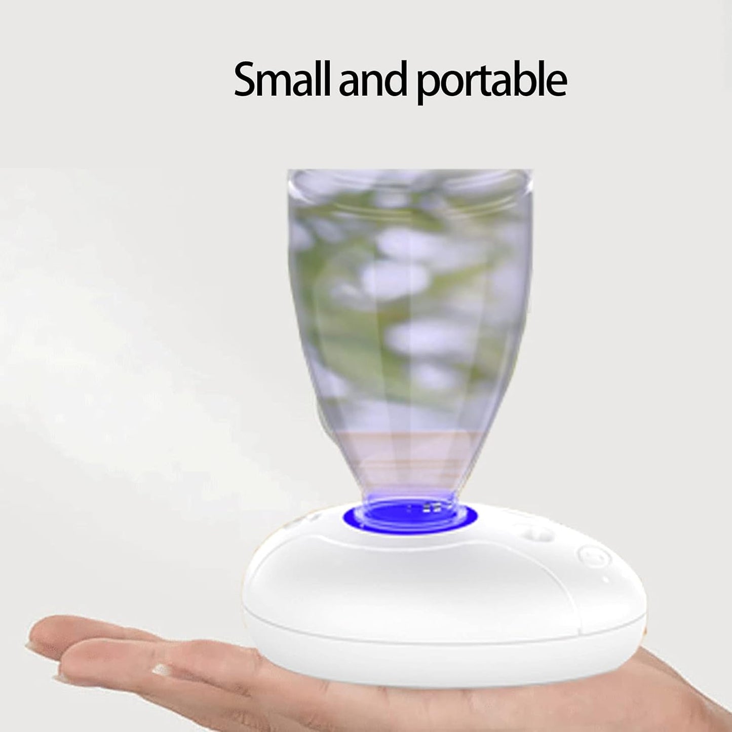 Portable Water Humidifier, USB Charging Noiseless Bottle Humidifier for Bedroom and Office Use