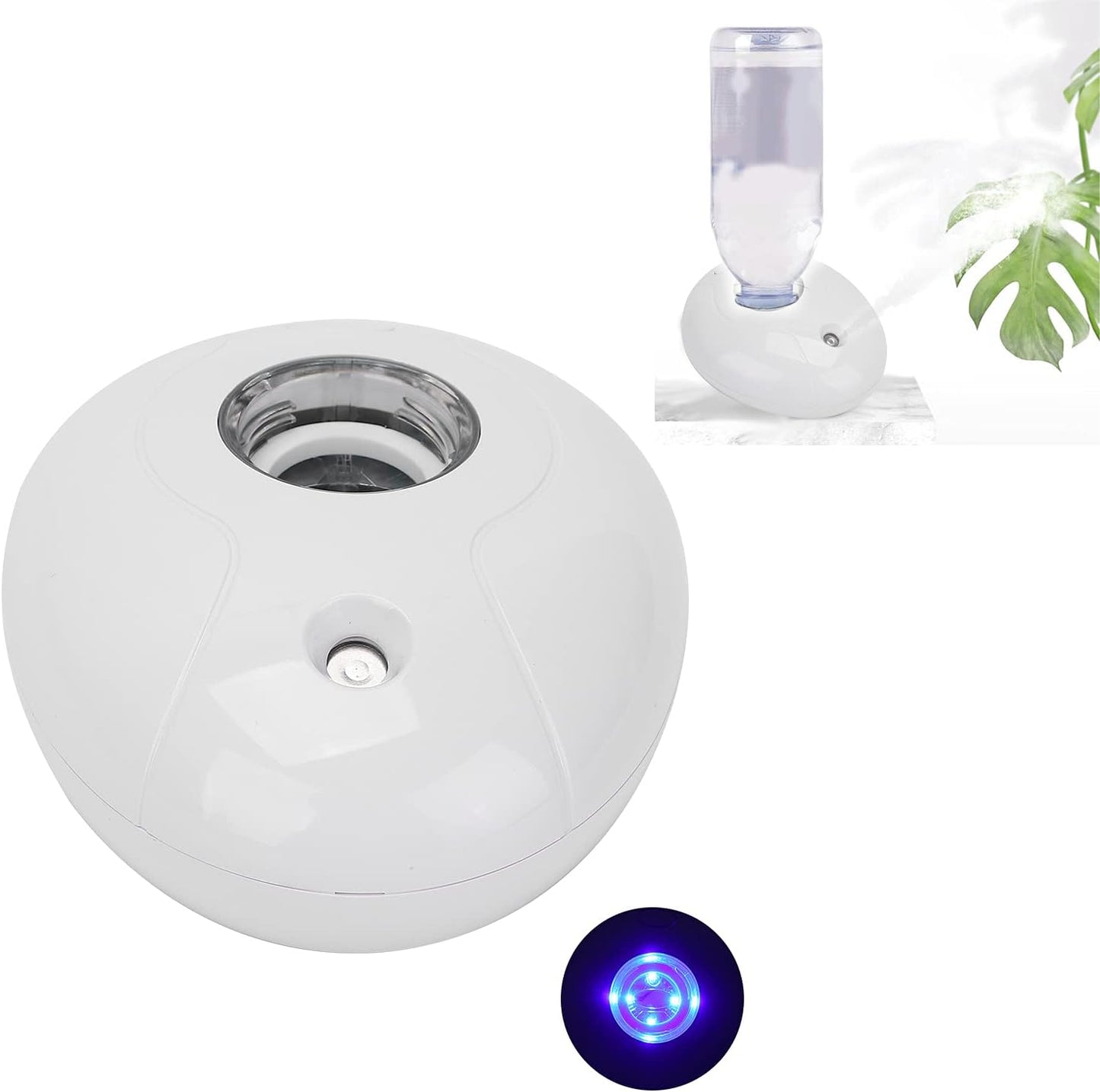 Mini Humidifier Portable Travel Water Bottle USB Noiseless Humidifier for Bedroom Office