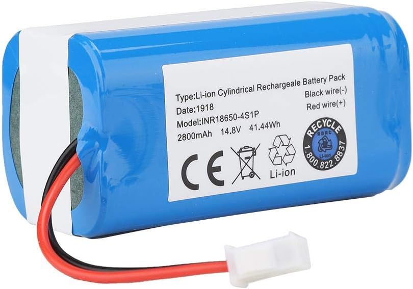 Zopsc 14.8V 2800Mah High Capacity Replacement Lithium-ion Battery for Ecovacs N79S Robot Vacuum Cleaner