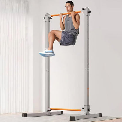 Wrobelax Power Tower, Multi-Function Pull Up Station Foldable Pull Up Bar Station Workout Equipment Height Adjustable for Home Gym Full Body Strength Training Max Load 1100lbs