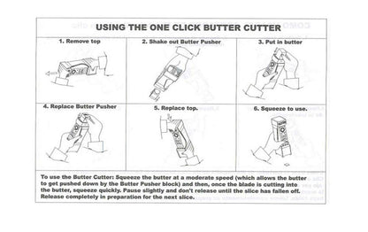 Tao Xiong Simple One Click Stick Butter Cutter - Butter Cheese Cutter - Butter Dispenser to Store Butter for Making Bread, Cakes, Cookies (Yellow)