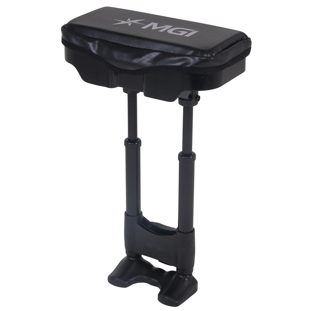 MGI Zip Navigator All Terrain Electric Golf Cart with Seat Attachment | Full Directional Remote Controlled Motorized Golf Push Cart with Accessories and Signature Series Golf Towel | Plays 36 Holes