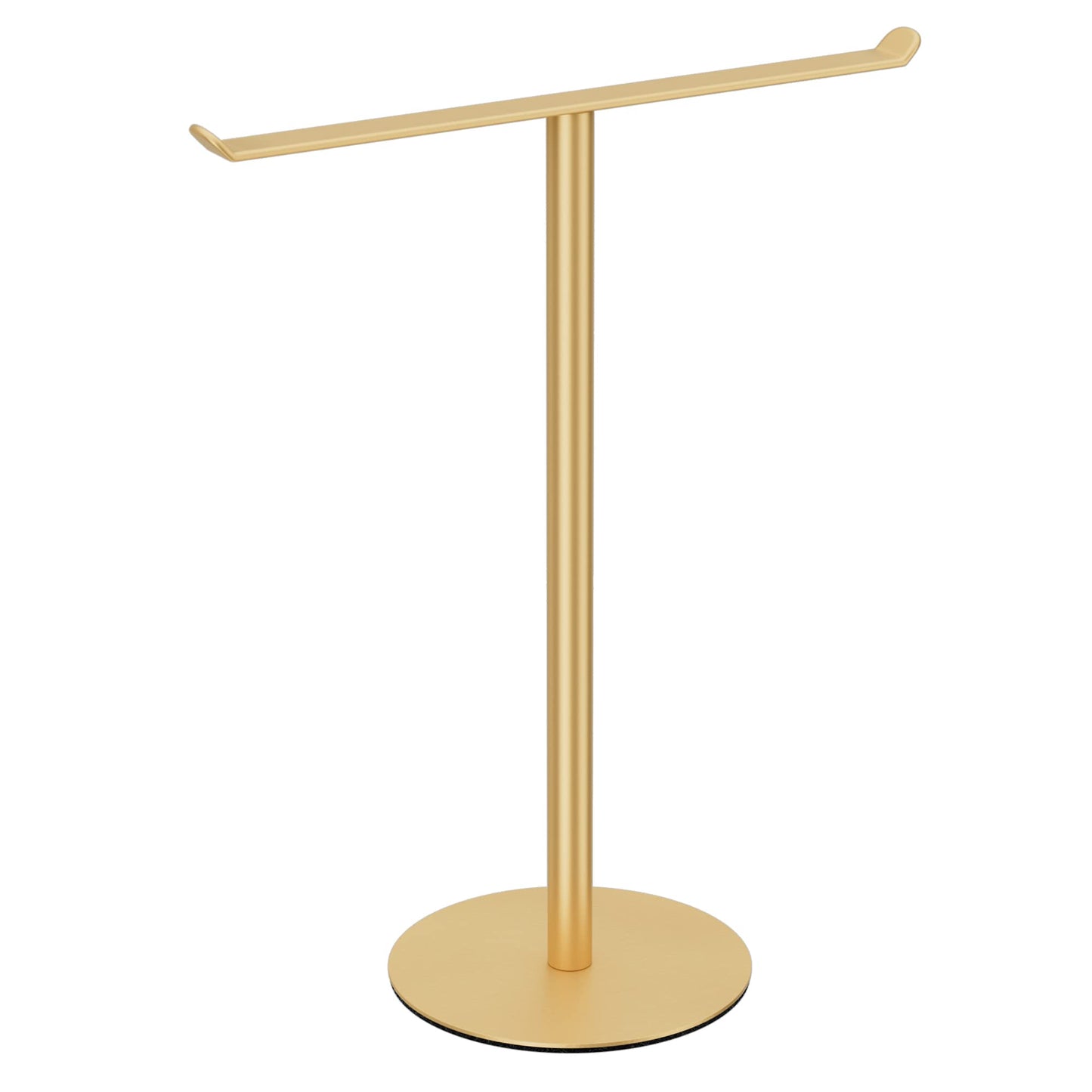 Gold Hand Towel Stand, T-Shape Hand Towel Holder for Bathroom, Display Fingertip Towel Holder Organizer and Bathroom Towel Racks,Kitchen Towel Rack