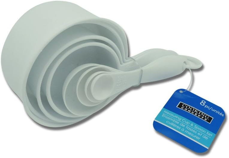 8 Pieces Measuring Cup & Spoon Set