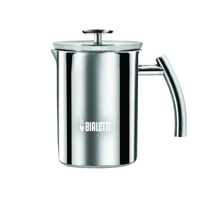 Bialetti Cappuccino Machine Milk Frother, Small, 200 milliliters, Steel