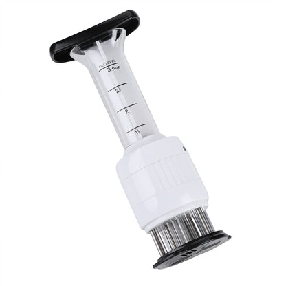 Dioche Meat Marinade Needle Injector, 30 and Tenderizer Injector, Steaks Flavor Syringe Cook Kitchen Tool, for BBQ, Turkey, Fish, Brisket, Pork and Chicken